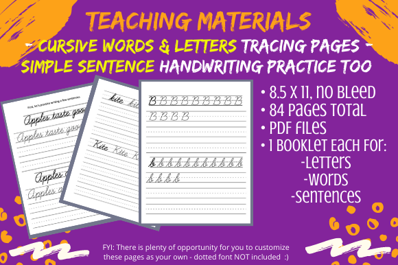 Cursive Practice Letters Words Sentences: A Practical Resource for KDP Creators and Handwriting Enthusiasts