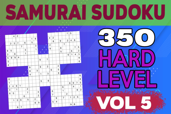 Evaluating 350 Samurai Sudoku Hard Level Vol 5 for Low-Content Publishing