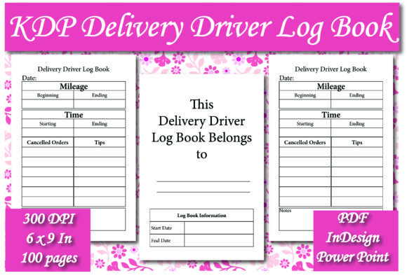 Evaluating the KDP Delivery Driver Log Book Interior for Low-Content Publishing