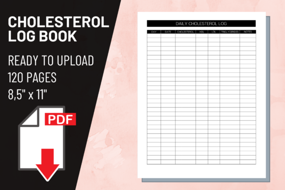 Evaluating the KDP Interior Cholesterol Log Book for Health Tracking and Self-Publishing