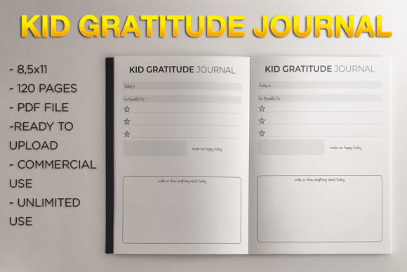 Evaluating the Kid Gratitude Journal KDP Template for Low-Content Publishing