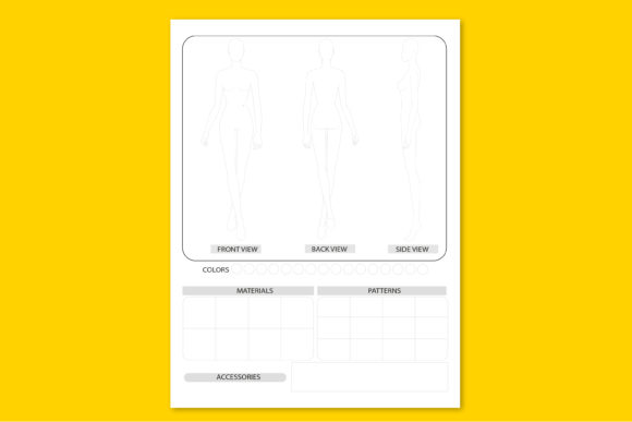 Fashion Sketchbook Woman: A Practical Tool for Designers, Publishers, and Creatives