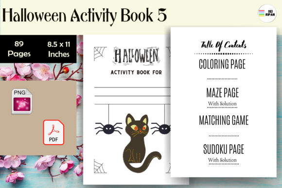 Halloween Activity Book 5 - KDP: A Practical Resource for Seasonal Publishing and Creative Projects