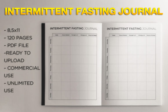Intermittent Fasting KDP Template: Streamlining Low Content Book Creation