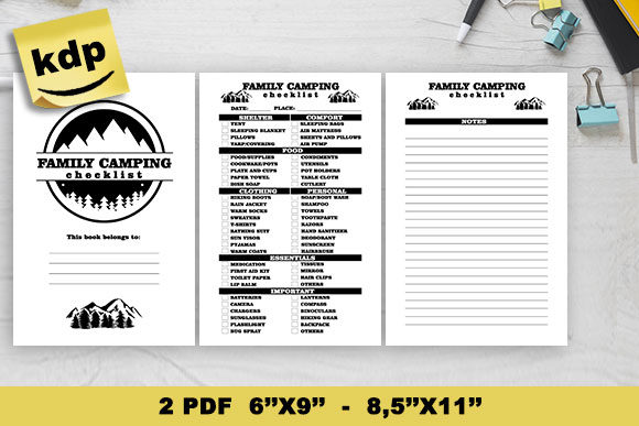 KDP Family Camping Checklist: Streamline Your Publishing