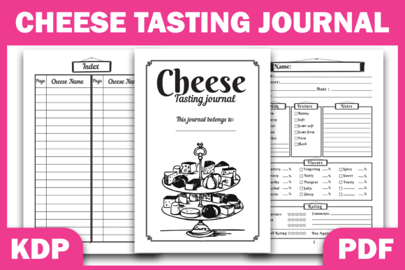 KDP Interior Cheese Tasting Journal: A Publisher's Guide
