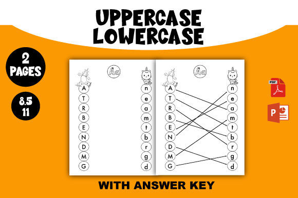 Magical Mastery: Using a Unique Unicorn Uppercase Lowercase Activity for Kids to Build Literacy