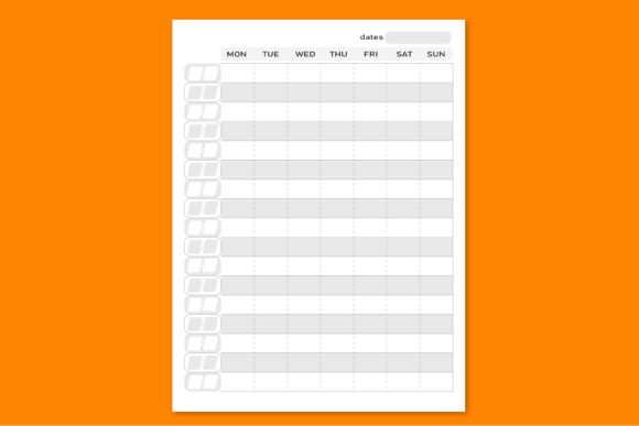 Mastering Organization with a Week Agenda: Design, Utility, and KDP Publishing