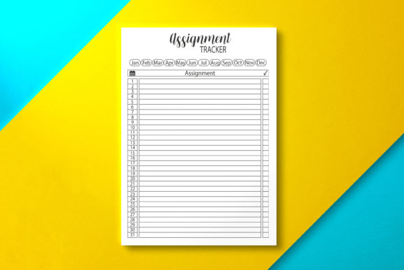 Year Assignment Tracker: Strategic Planning for Sustainable Execution